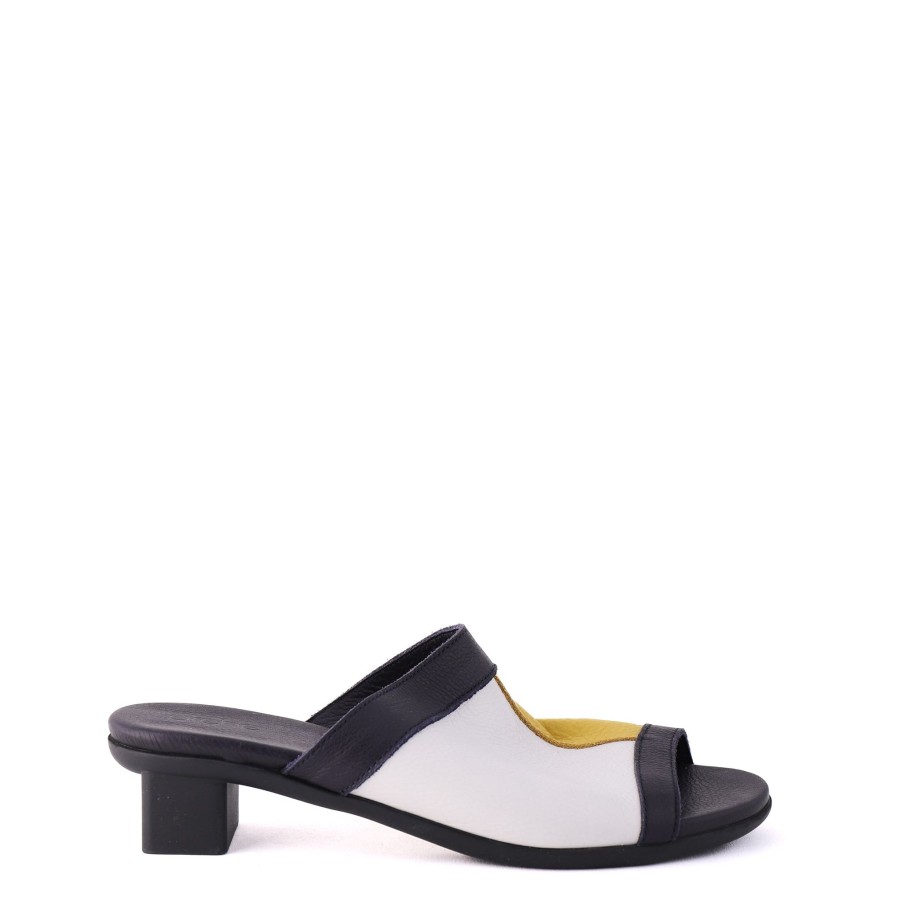 Flats & Sandals ARCHE | Obiska Black White Multi