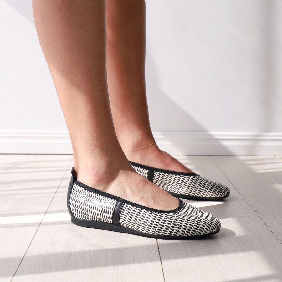 Flats & Sandals ARCHE | Lamour Black And White