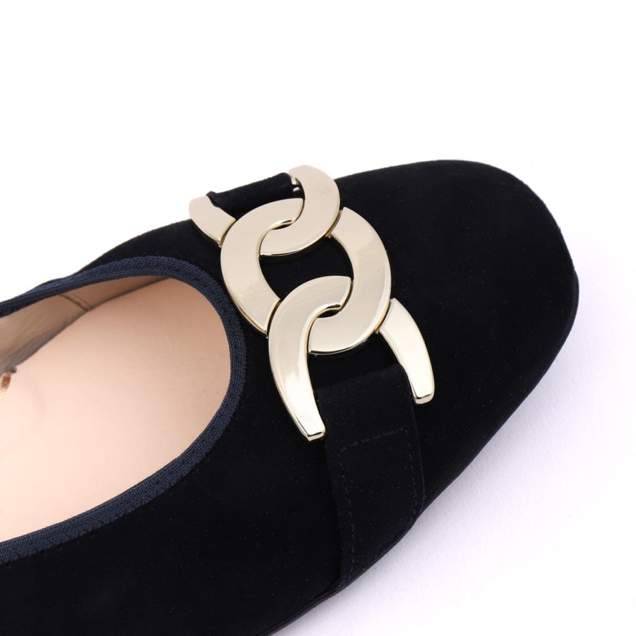 Flats & Sandals ARA | 11806 Navy Suede