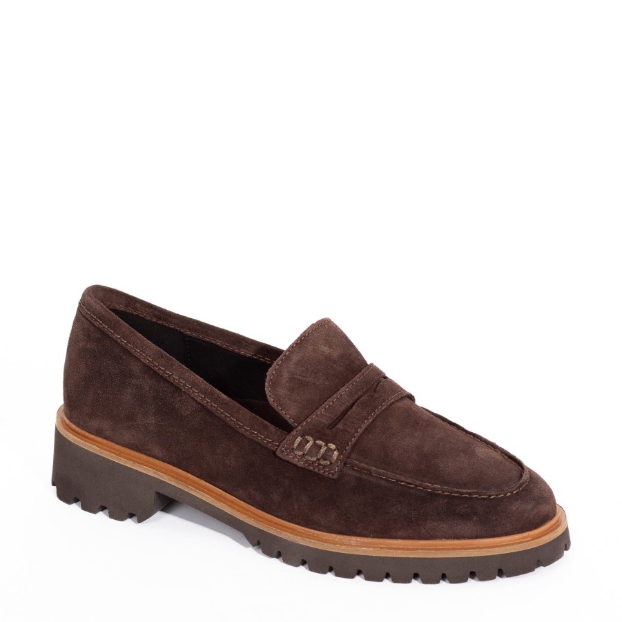 Flats & Sandals ARA | 31201 Chocolate Suede Choc Suede