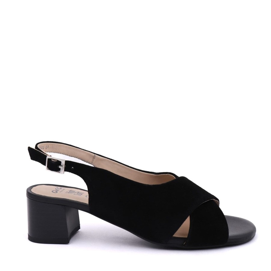 Flats & Sandals ARA | 25605 Black Suede