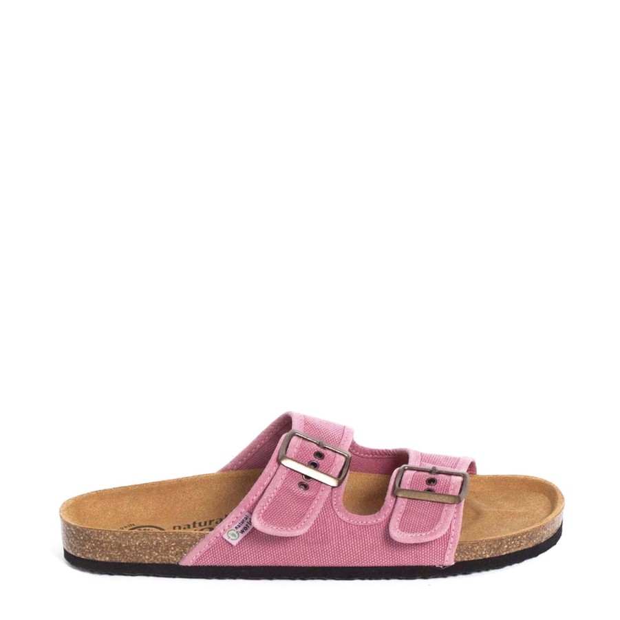 Flats & Sandals NATURAL WORLD | Narita Pink Light Pink Wash