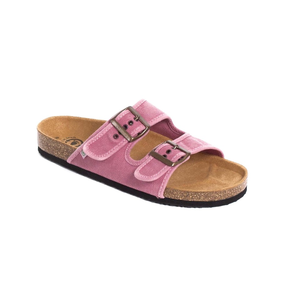 Flats & Sandals NATURAL WORLD | Narita Pink Light Pink Wash