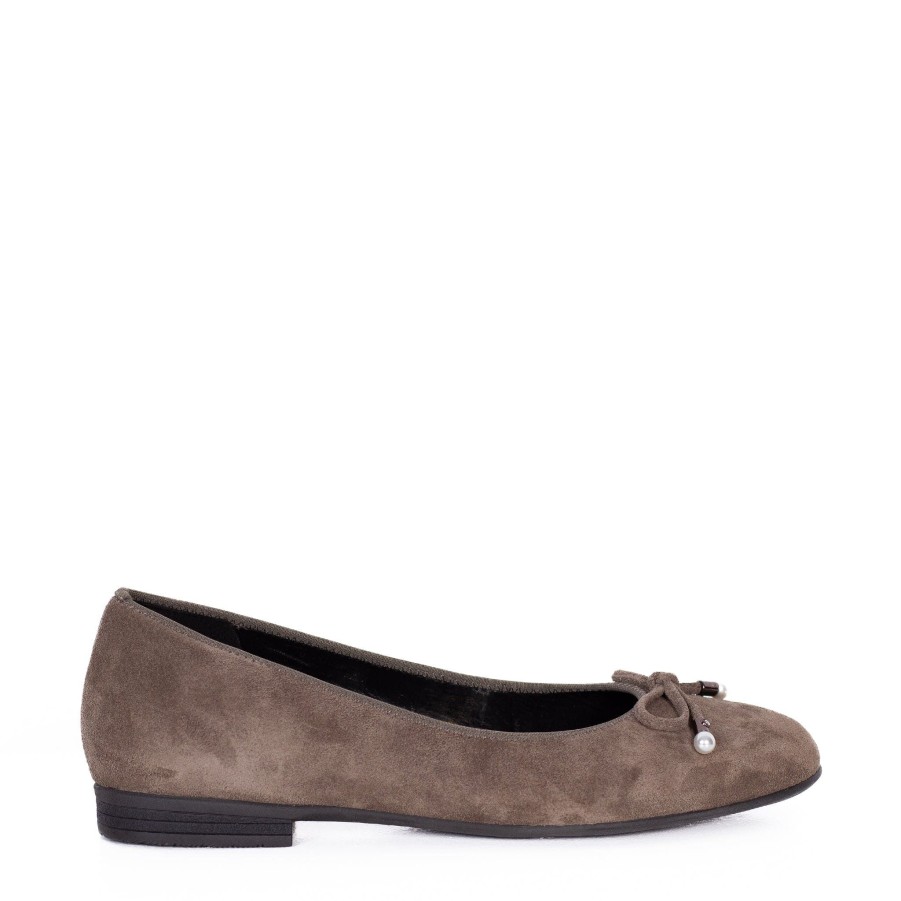 Flats & Sandals ARA | 31324 Taupe Suede