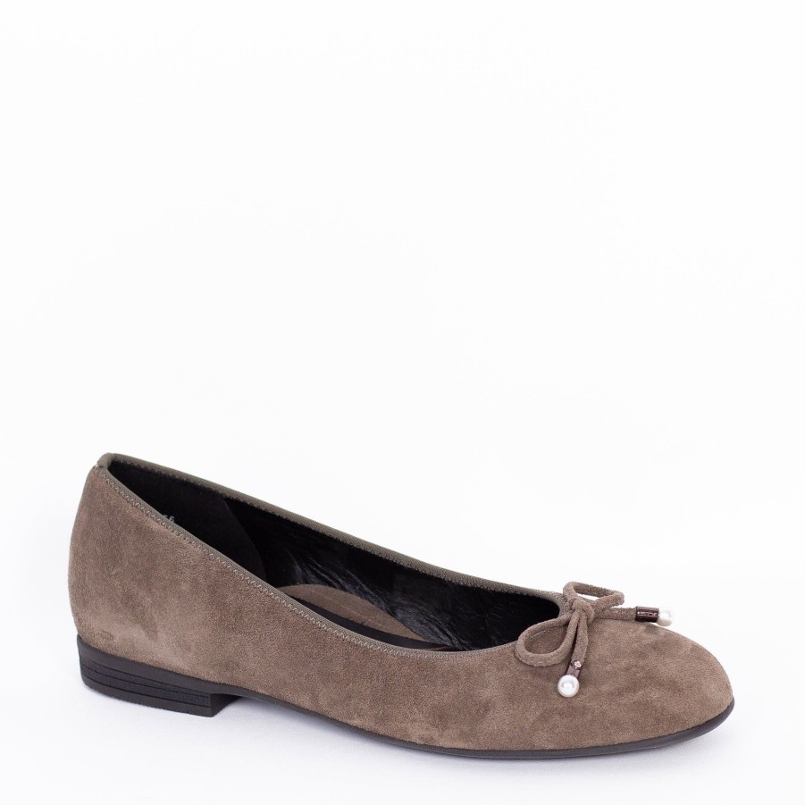 Flats & Sandals ARA | 31324 Taupe Suede