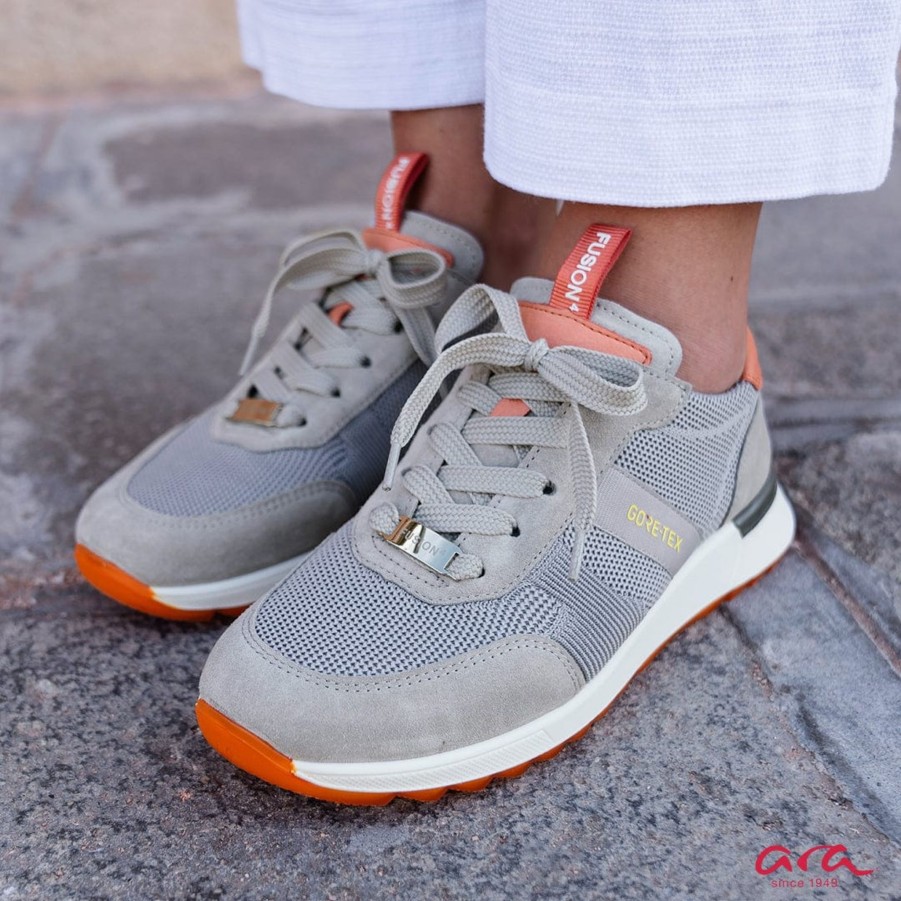 Sneakers ARA | 33901 Grey And Peach Grey Multi