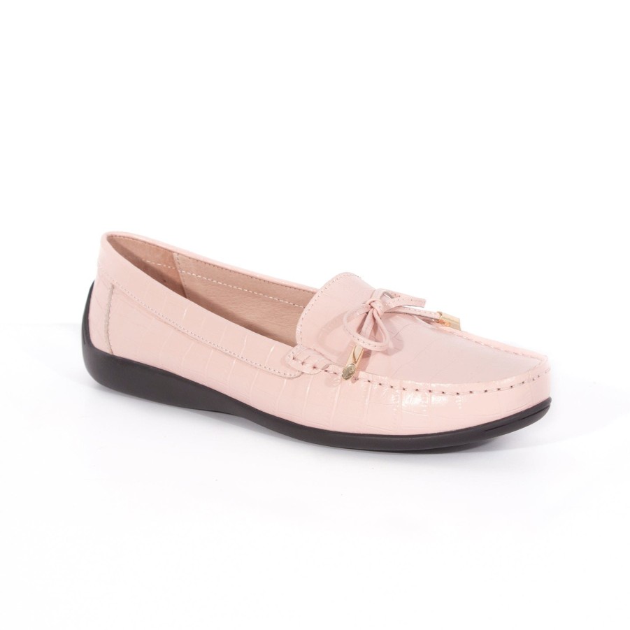 Flats & Sandals LEISURES | Erin Pink Croc