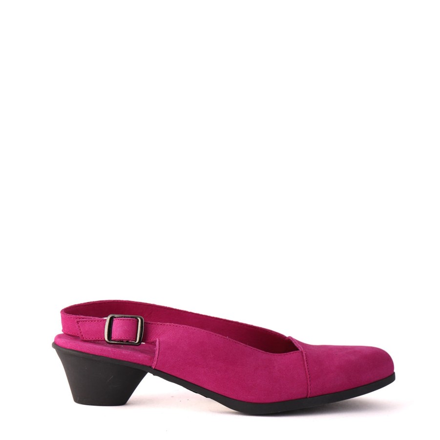 Flats & Sandals ARCHE | Cynine Magenta Nubuck