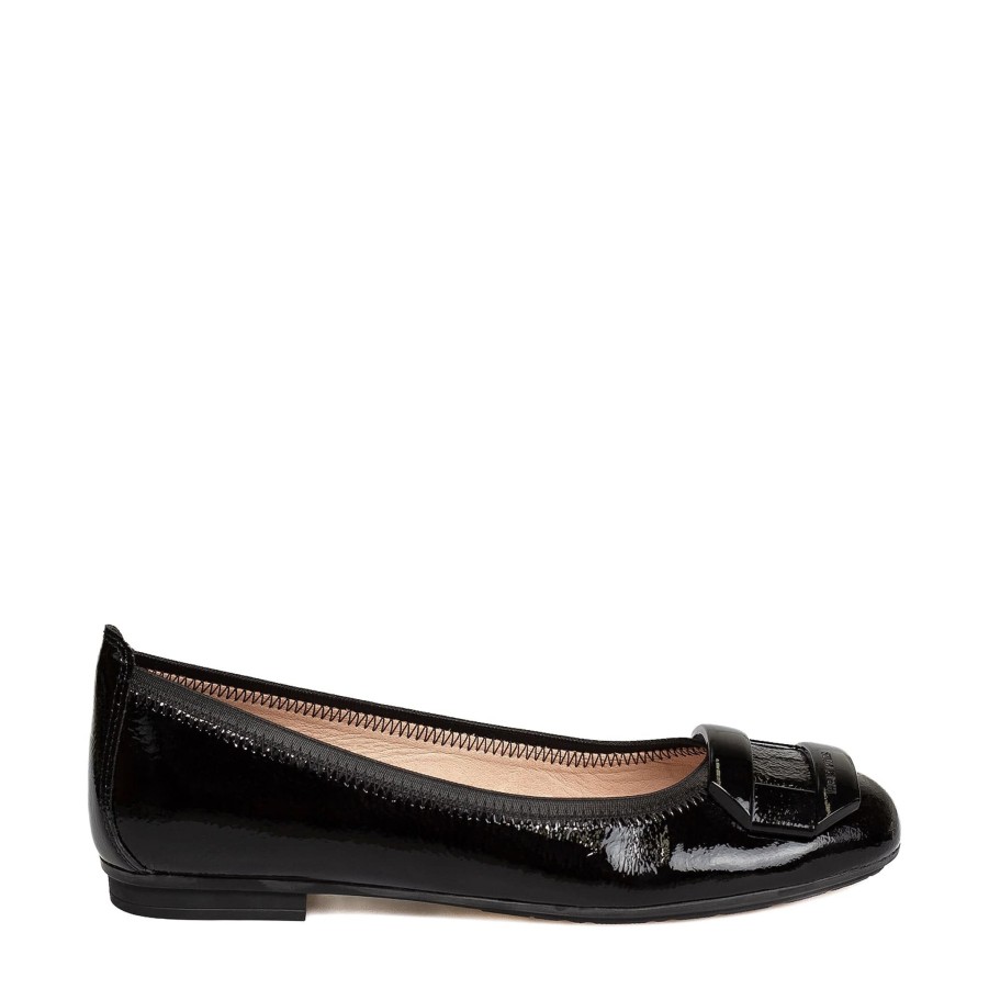 Flats & Sandals HISPANITAS | Satchie Black Black Patent