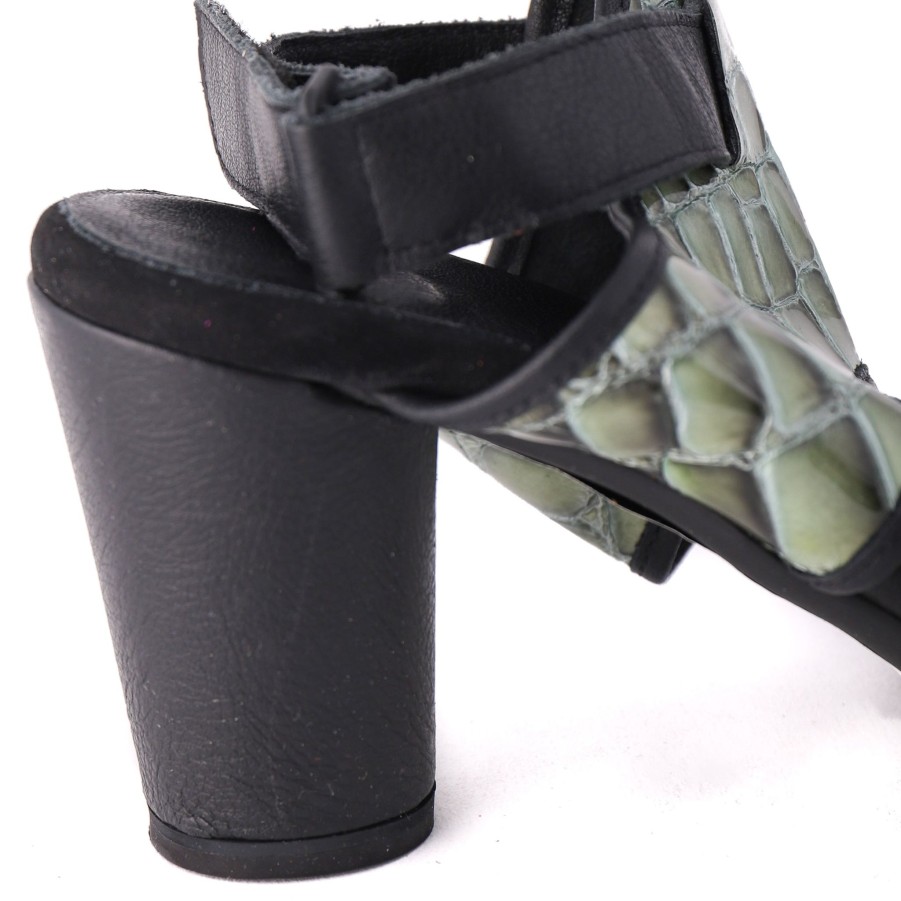 Flats & Sandals ARCHE | Leiga Green Croc