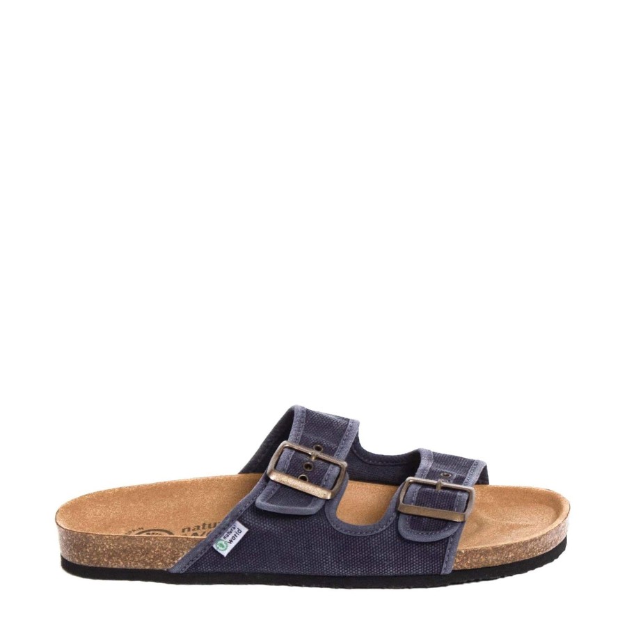 Flats & Sandals NATURAL WORLD | Narita Navy Navy Wash