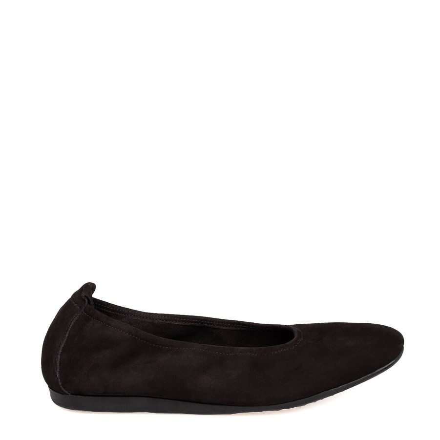 Flats & Sandals ARCHE | Laius Black Black Nubuck