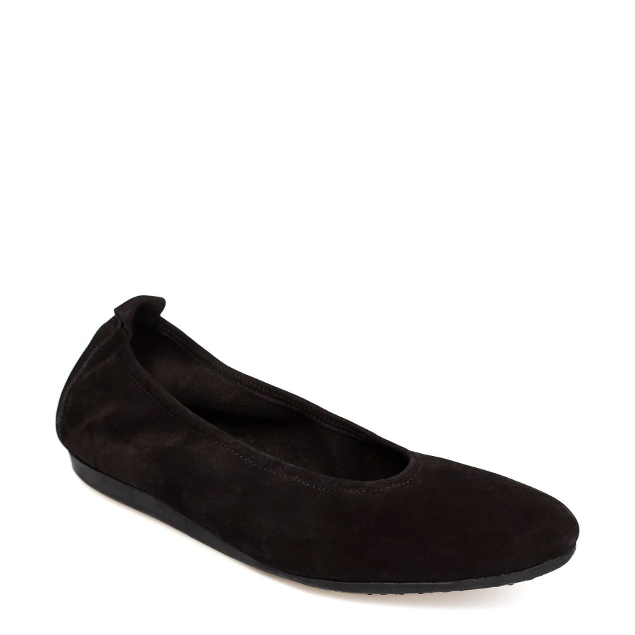 Flats & Sandals ARCHE | Laius Black Black Nubuck