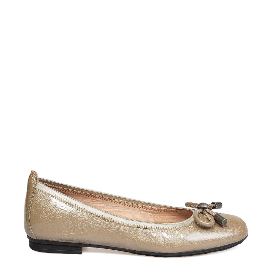 Flats & Sandals HISPANITAS | Sonata Taupe Taupe Patent