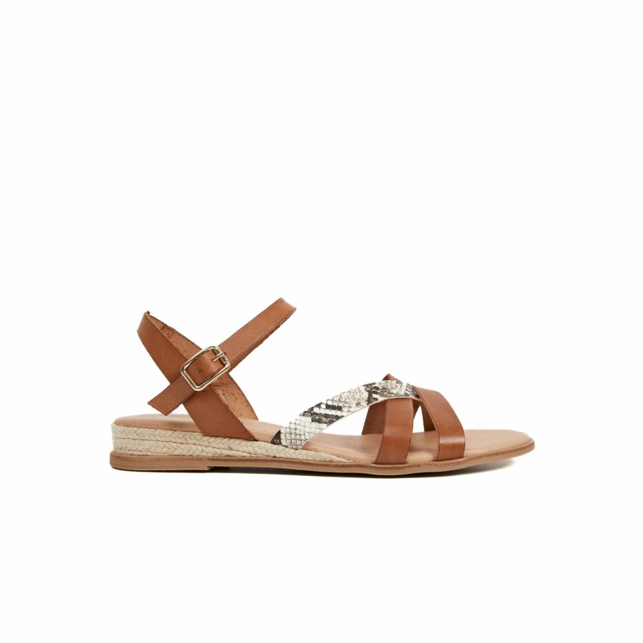 Flats & Sandals LEISURES | Honor Tan Multi