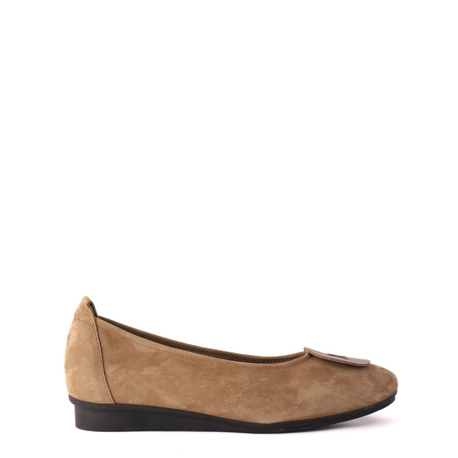 Flats & Sandals ARCHE | Ninaya Taupe Nubuck