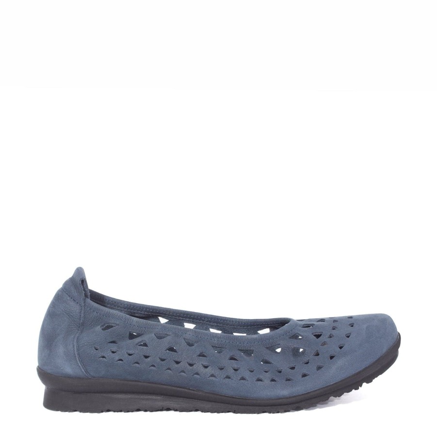 Flats & Sandals ARCHE | Baraya Navy Nubuck