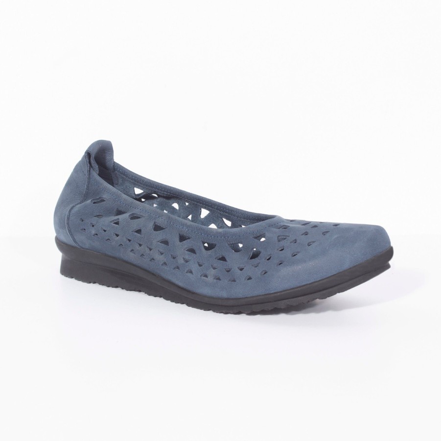 Flats & Sandals ARCHE | Baraya Navy Nubuck