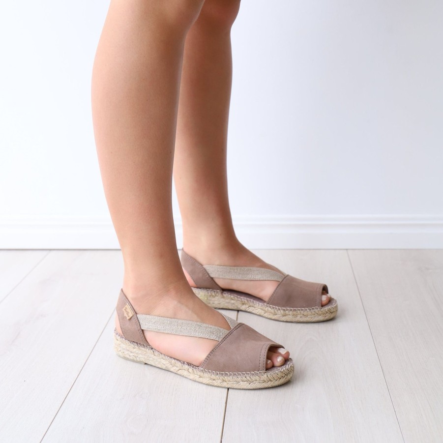 Flats & Sandals TONI PONS | Etna Taupe Suede