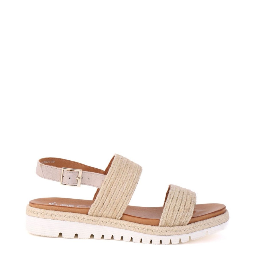 Flats & Sandals ARA | 38101 Raffia Natural