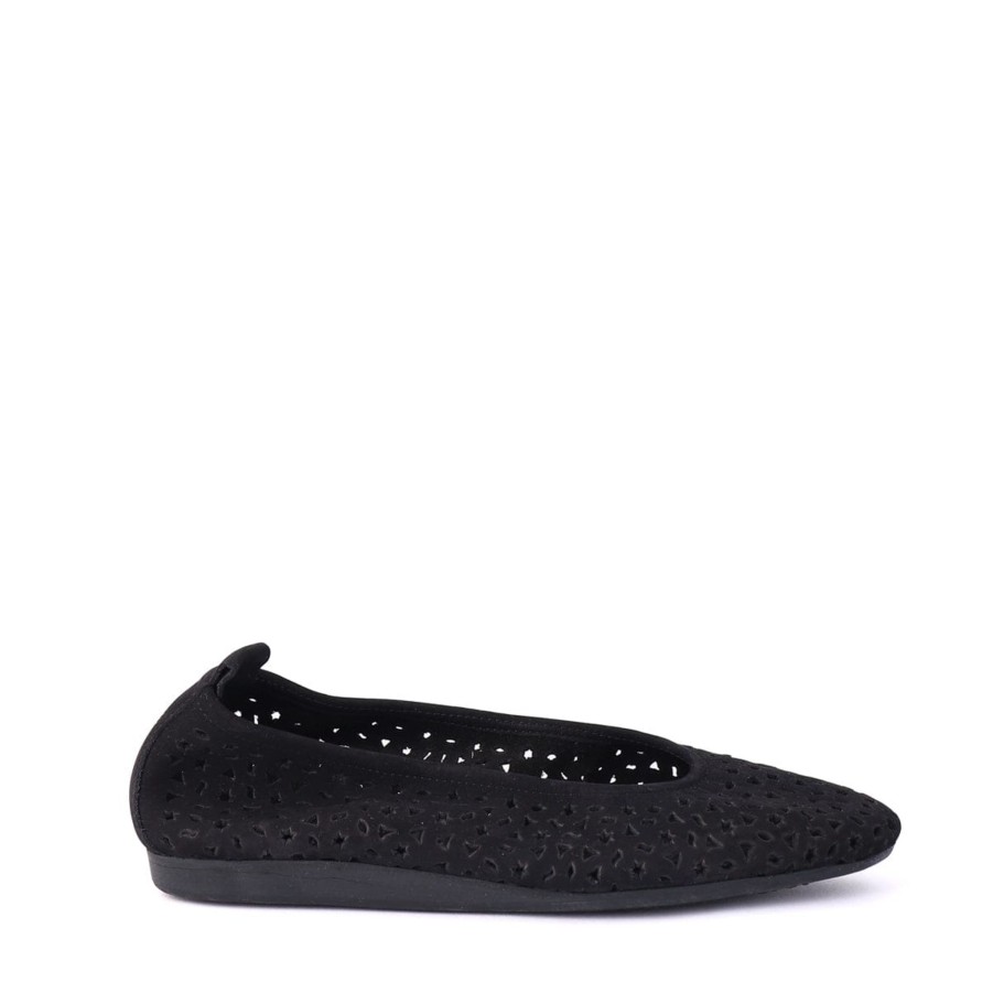 Flats & Sandals ARCHE | Lily Black Nubuck