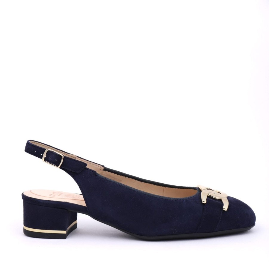 Flats & Sandals ARA | 11802 Navy Suede